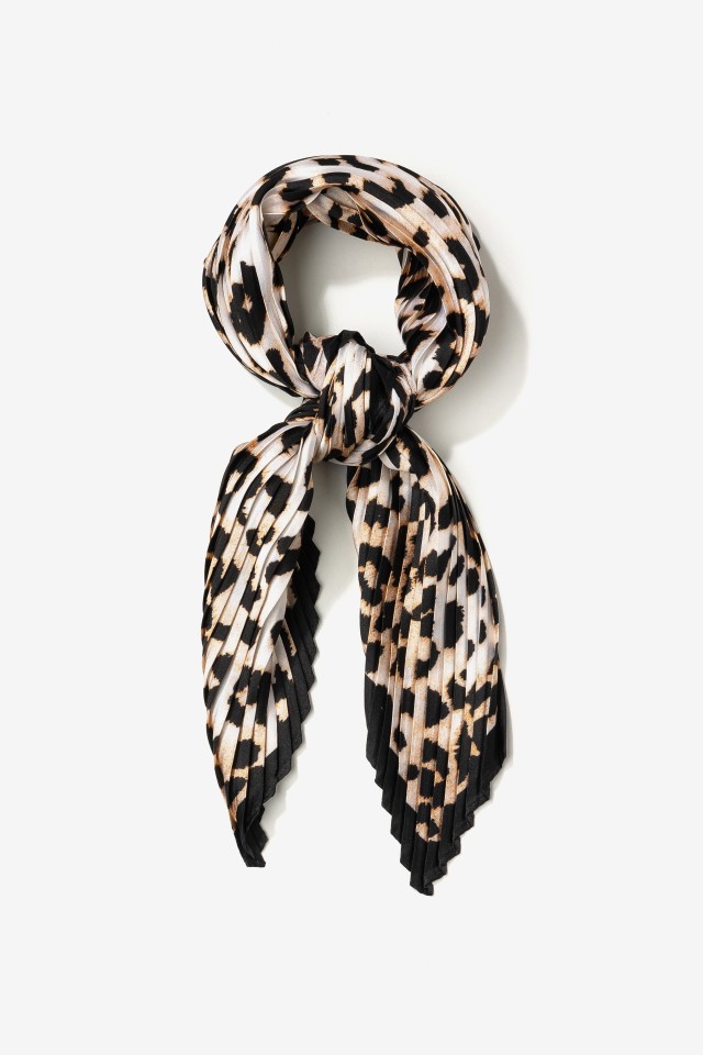 Animal Print Skinny Bandana