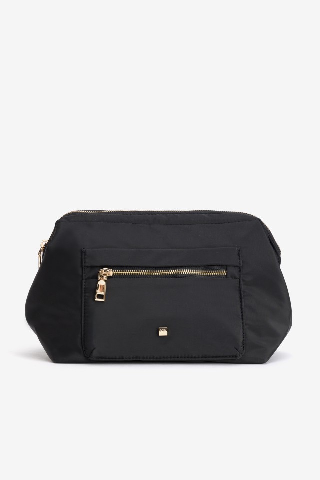 Black minimal coin purse